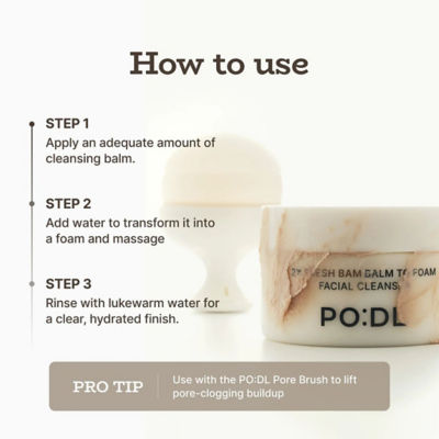 PO:DL [Bundle of 2] PO:DL 2X Fresh Bam Balm To Foam 130ml 8