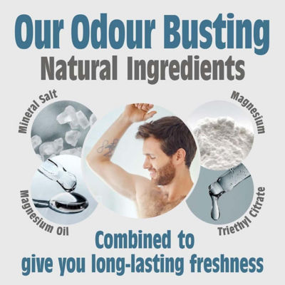 Salt Of The Earth Natural Deodorant Spray Refill Pouch Vetiver & Citrus 300ml 4