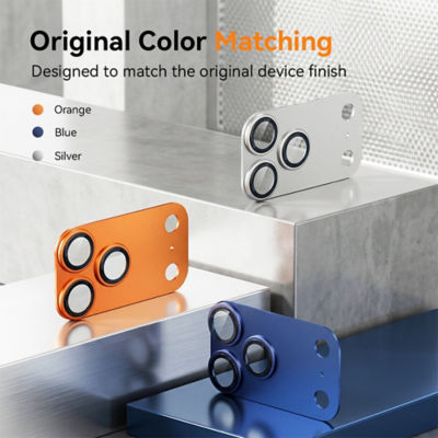 OTAO Metal Base Camera Lens Protector For iPhone 17 Pro 6