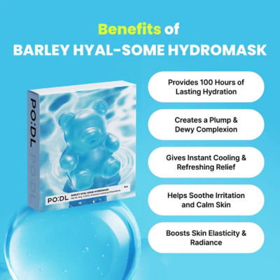 PO:DL Barley Hyal-some Hydromask 36g (4pcs) 5