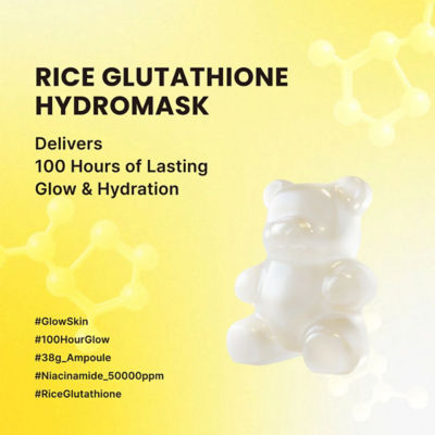 PO:DL Rice Gluthatione Hydromask 38g (4pcs) 2