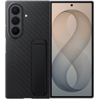 SAMSUNG [Pre-Order] Samsung Galaxy Z Fold8 Ultra Carbon Standing 2