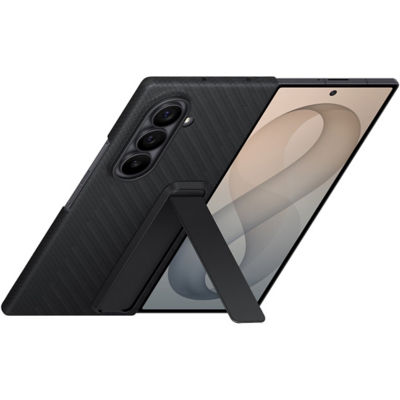 SAMSUNG [Pre-Order] Samsung Galaxy Z Fold8 Ultra Carbon Standing 5