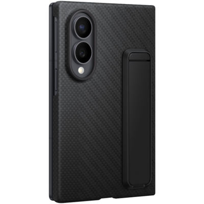 SAMSUNG [Pre-Order] Samsung Galaxy Z Fold8 Carbon Standing 4