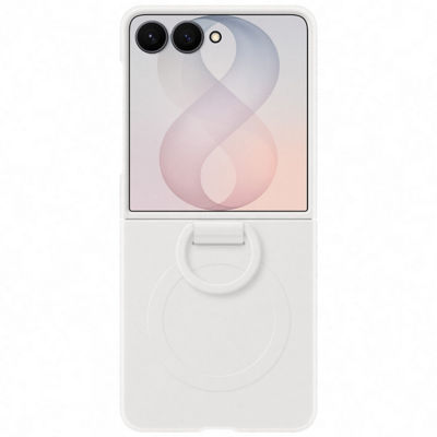 Samsung Galaxy Z Flip8 Silicone Ring Magnet Case 4