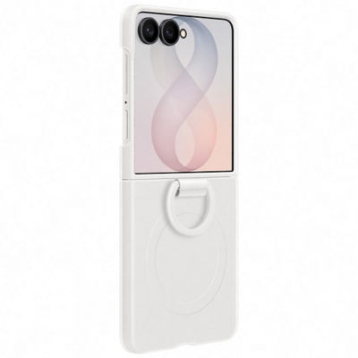 Samsung Galaxy Z Flip8 Silicone Ring Magnet Case 5