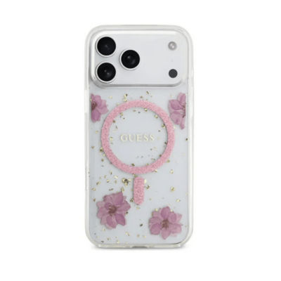 Guess Resin Flowers MagSafe Case For iPhone 17 Pro 3