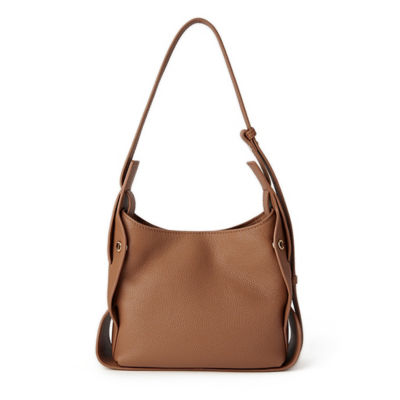 BRAUN BÜFFEL Braun Buffel Forme-A Small Hobo Bag in Bran 3