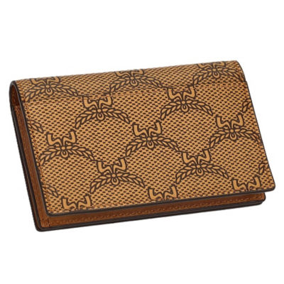 MCM Himmel Card Wallet in Lauretos (Cognac) 3