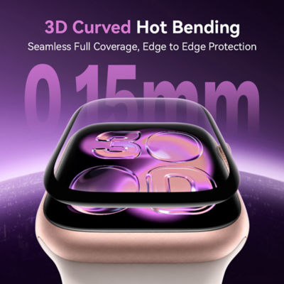 OTAO Ceramic Glass Screen Protector For Apple Watch Series 10 and 11 3