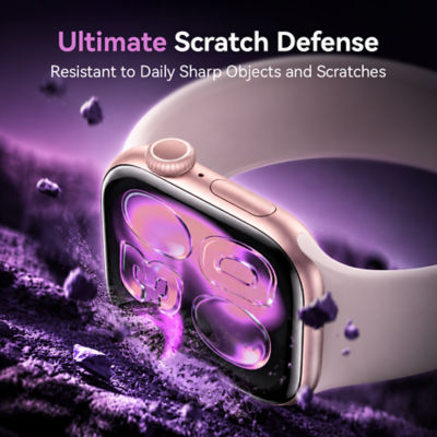 OTAO Ceramic Glass Screen Protector For Apple Watch Series 10 and 11 4