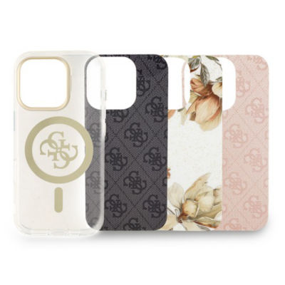 Guess Interchangeable V4 Built In Stand Case For iPhone 16 Pro 3