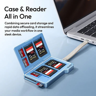 Ulanzi DC01 2in1 Portable Memory Card Case Reader 4