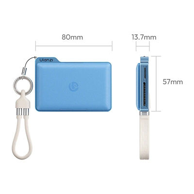 Ulanzi DC01 2in1 Portable Memory Card Case Reader 8