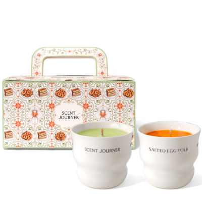 Scent Journer [Bundle] Salted Egg Yolk Candle 130G + Kaya Toast Candle 130G 1