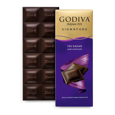 Godiva 72%黑巧克力砖 2