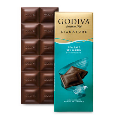 GODIVA 海盐黑巧克力砖 2