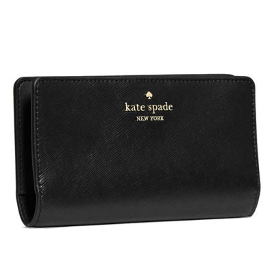 KATE SPADE Large Slim Bifold Wallet Black KN777 2