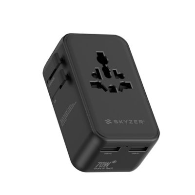 SKYZER PD174BK | 70W GaN III Ultra-Slim Travel Adapter 2