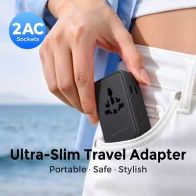 SKYZER PD174BK | 70W GaN III Ultra-Slim Travel Adapter 8