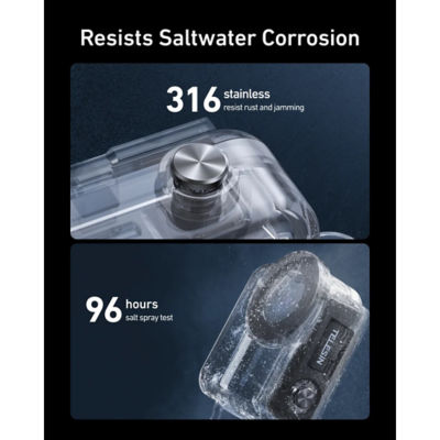 Telesin 60m Waterproof Dive Case for DJI Osmo Nano 13