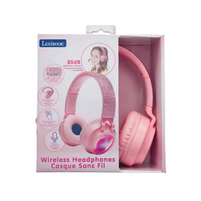 Lexibook HPBT015 Series Bluetooth And Wired Foldable Headphones 6