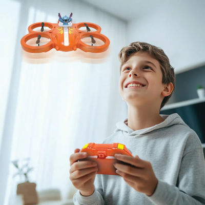 Lexibook Disney Stitch RC Flying Spaceship 5