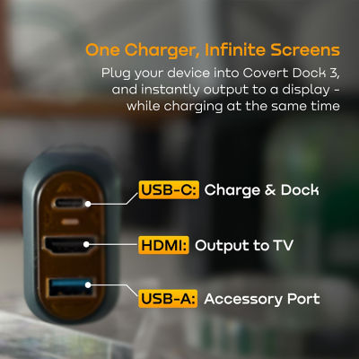 NINTENDO Genki Covert Dock 3 4