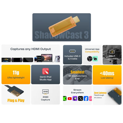 NINTENDO Genki ShadowCast 3 Pro 7