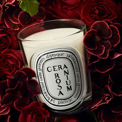 DIPTYQUE White Candle géranium Rosa 4