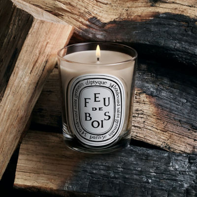 DIPTYQUE White Candle Feu De Bois 4