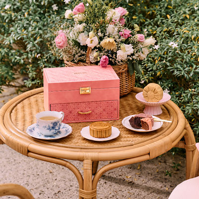 Mdm Ling Bakery [Classic D] Blossom Drawer Chest Petite Pink 3