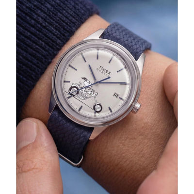 Timex PEANUTS 38mm Watch - Blue (TW2Y81000) 3