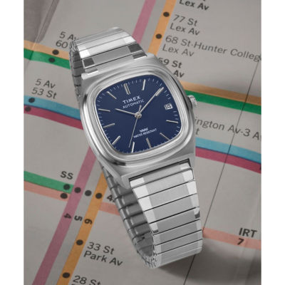 Timex E LINE 34mm Watch - Stainless Steel (TW2Y07400) 3