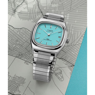 Timex E LINE 34mm Watch - Stainless Steel (TW2Y07300) 7