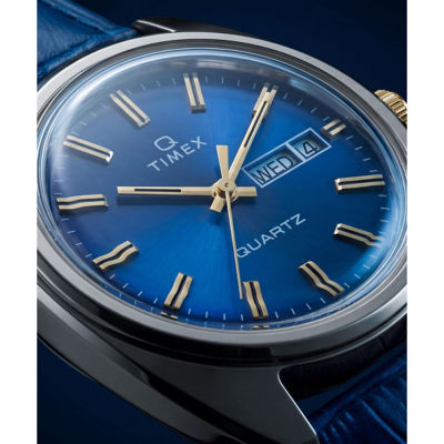Timex Q TIMEX 37mm Watch - Blue (TW2Y87100) 6
