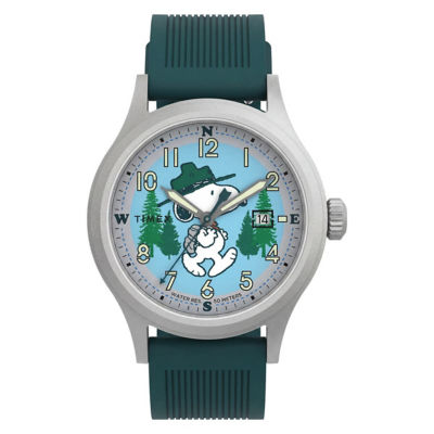 Timex PEANUTS 40mm Watch - Green (TW2Y84800) 1