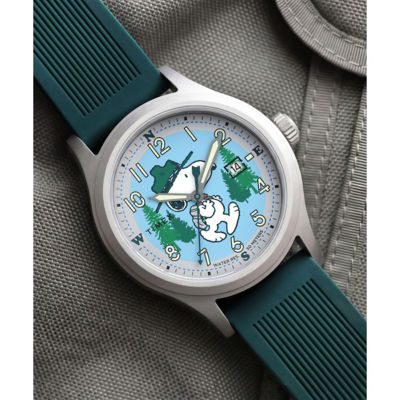 Timex PEANUTS 40mm Watch - Green (TW2Y84800) 6