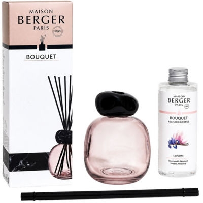 Maison Berger Paris Mineral Rose Black Marble Reed Diffuser Gift Set 2