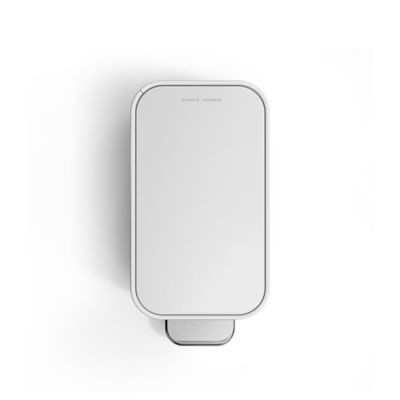 SIMPLEHUMAN 5L Slim Step Can - White 3