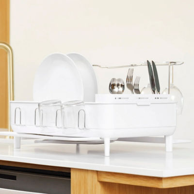 SIMPLEHUMAN Steel Frame Dishrack - White 5