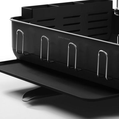 SIMPLEHUMAN Steel Frame Dishrack - Black 4