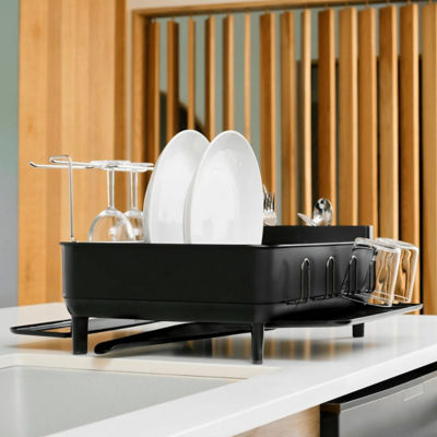 SIMPLEHUMAN Steel Frame Dishrack - Black 5