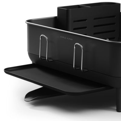 SIMPLEHUMAN Compact Dishrack - Black 4