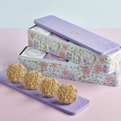 WuGuFeng® SINGAPORE Snow Skin Mooncake Banana Caramel Walnut Snow — Banana with Salted Caramel & Walnut 8pcs 3