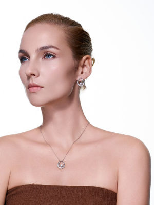 Pearly Lustre Top Grade Freshwater Pearl Earrings WE01020 | SANDS 7