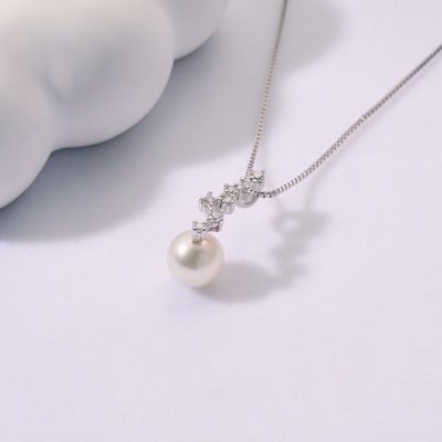 Pearly Lustre Top Grade Freshwater Pearl Necklace WN00671 | STARRY 2