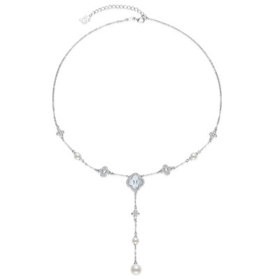 Pearly Lustre Top Grade Freshwater Pearl Necklace WN00887 | PERANAKAN 1