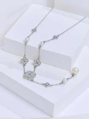 Pearly Lustre Top Grade Freshwater Pearl Necklace WN00887 | PERANAKAN 4