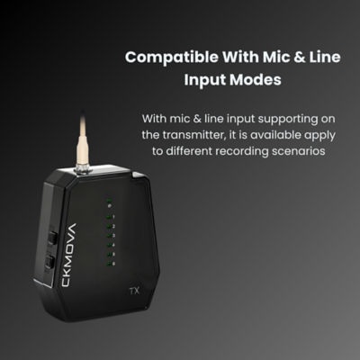 CKMOVA Vocal G V17 Wireless Gooseneck Microphone System for Acoustic Guitar 5